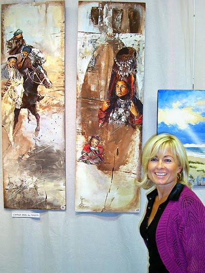Deux peintures par Philippe Bouvet