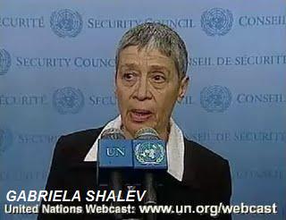 ONU et le Rapport Goldstone, débat du 4 novembre 2009