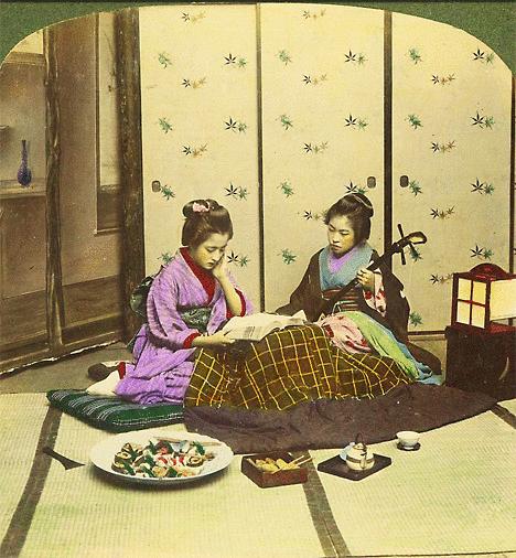 T.Enami Old Japan Animated Stereoviews