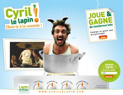 Cyril le lapin : passe-le à la casserole ! Cyril le lapin : passe-le à la casserole !