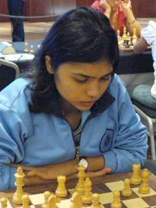 LIndienne Soumyah, championne du monde junior féminine. Elle succède à une autre Indienne Dronavalli Harika.