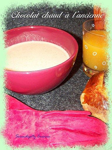 Chocolat chaud à l'ancienne Chocolat chaud à l'ancienne