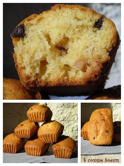 Mini-cakes au beurre de cacahuète et pépites de chocolat