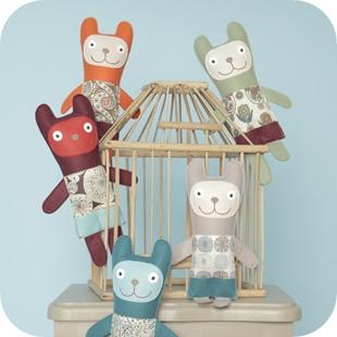 Mini Labo Minilabo doudou le chat sourit