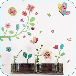 Mini Labo Minilabo sticker papillon