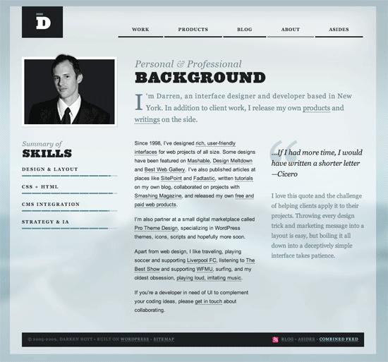 50 Beautiful and Creative Blog Designs Hoyt in 50 Beautiful and Creative Blog Designs