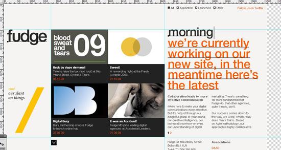 50 Beautiful and Creative Blog Designs Fudge in 50 Beautiful and Creative Blog Designs