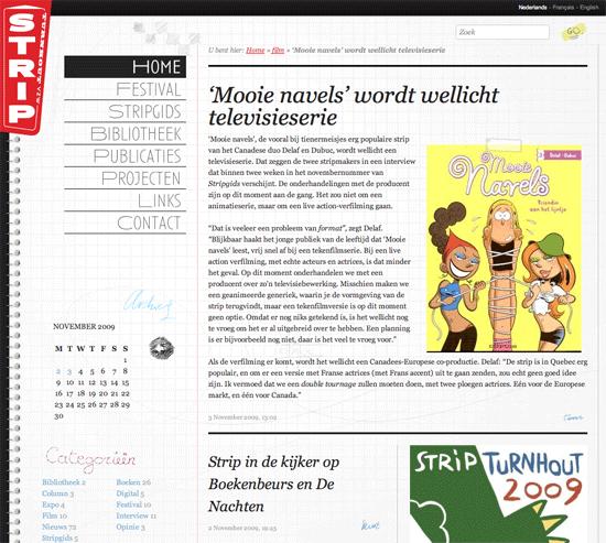 50 Beautiful and Creative Blog Designs Strip in 50 Beautiful and Creative Blog Designs