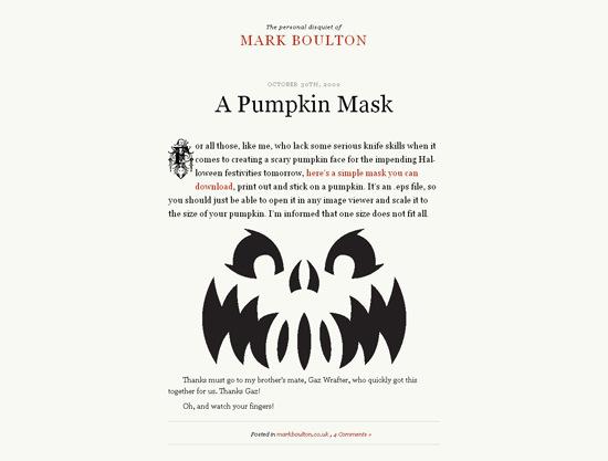 50 Beautiful and Creative Blog Designs Boulton in 50 Beautiful and Creative Blog Designs