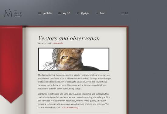 50 Beautiful and Creative Blog Designs Muller in 50 Beautiful and Creative Blog Designs