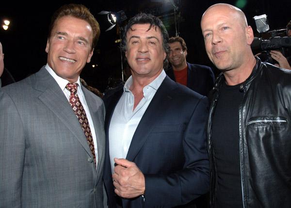 The Expendables ... des infos sur la scène Stallone, Willis, Schwarzy