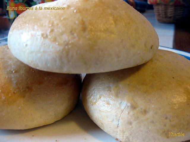 Buns fourrés à la mexicaine Buns fourrés à la mexicaine