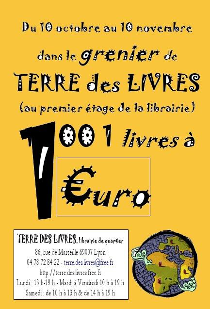 Terre des Livres : 1001 livres à 1euro Terre des Livres : 1001 livres à 1euro