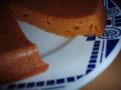 Milla à la citrouille, gateau fin et consistance de flan Milla à la citrouille, gateau fin et consistance de flan