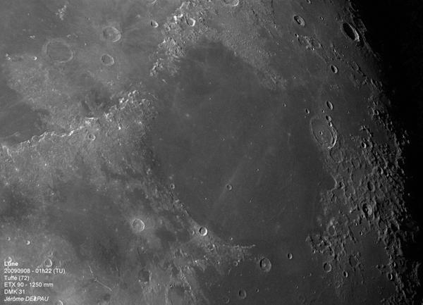Photos de la Lune par Jérôme Delpau