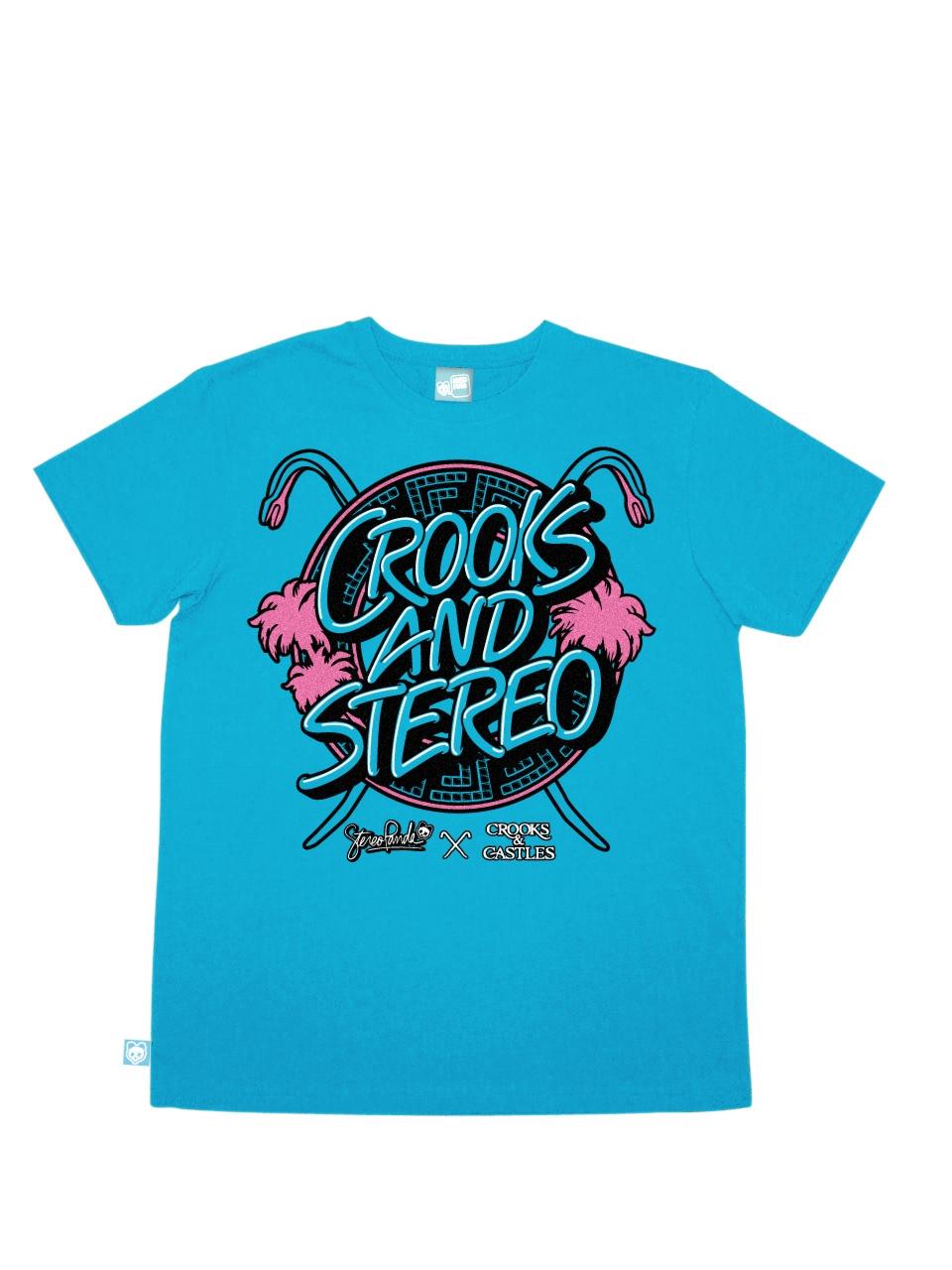 Crooks & Castle x Stereo Panda tee-shirt