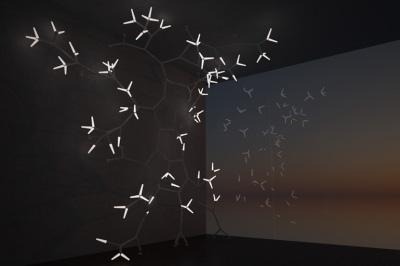 Système lumineux et modulaire Sparks par Daniel Becker Système lumineux et modulaire Sparks par Daniel Becker