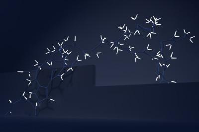 Système lumineux et modulaire Sparks par Daniel Becker Système lumineux et modulaire Sparks par Daniel Becker