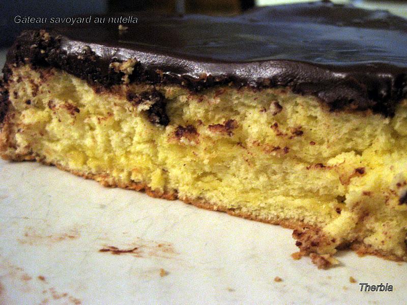 Gâteau savoyard au nutella Gâteau savoyard au nutella