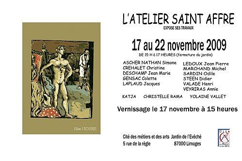 L'Atelier St Affre expose ses travaux