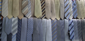 Cravates chez le fournisseur