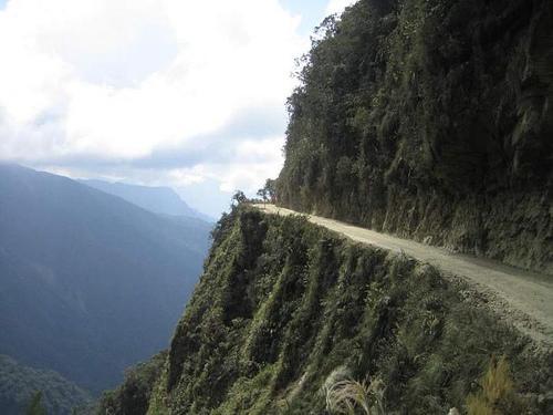 Une route en Bolivie