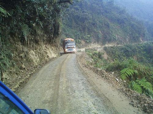 Une route en Bolivie