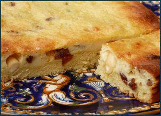 Tarte au fromage et aux amandes Tarte au fromage et aux amandes