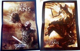 Le Choc des Titans affiches.