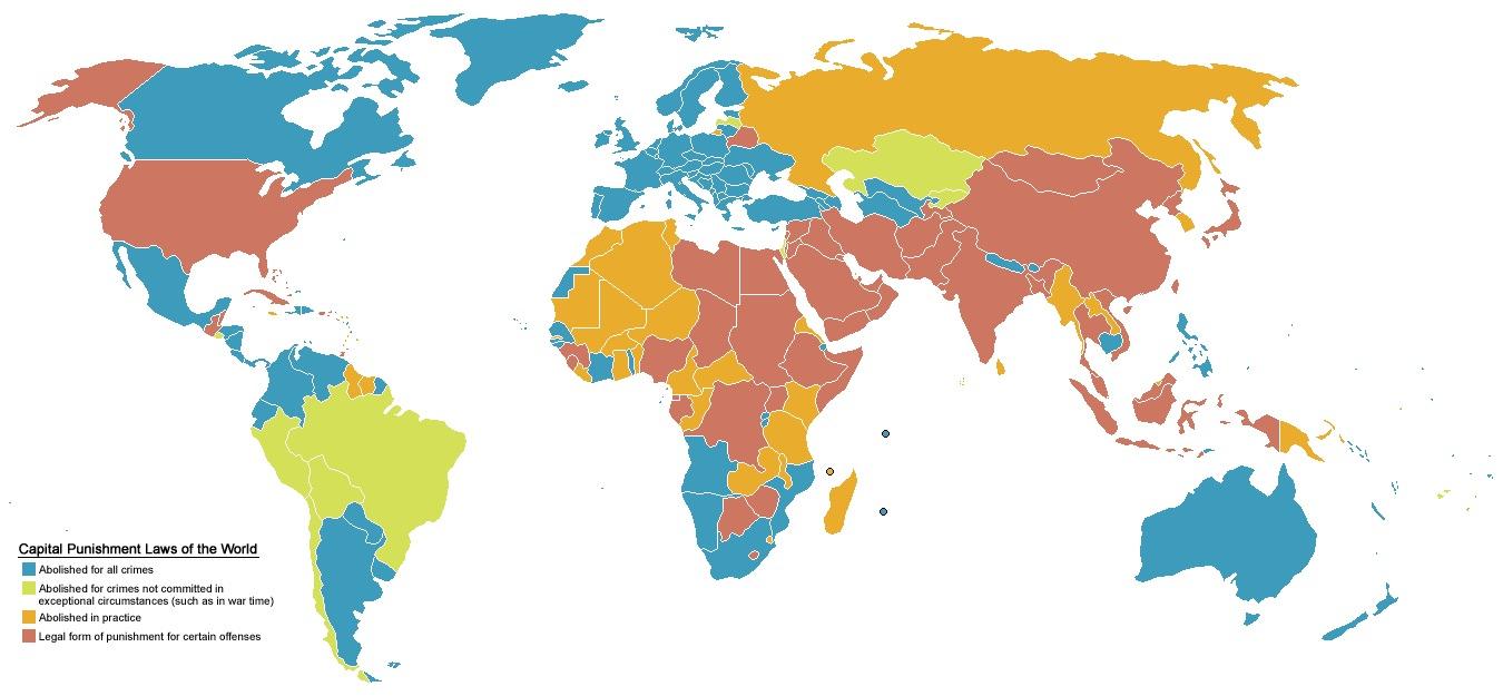 Pays Ou La Peine De Mort Existe Encore