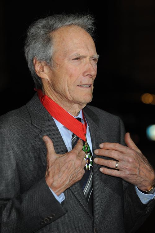 Nicolas Sarkozy awards High French Order to Clint Eastwood in Paris