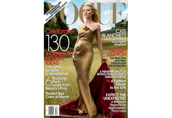 Cate Blanchett ultra glamour pour Vogue