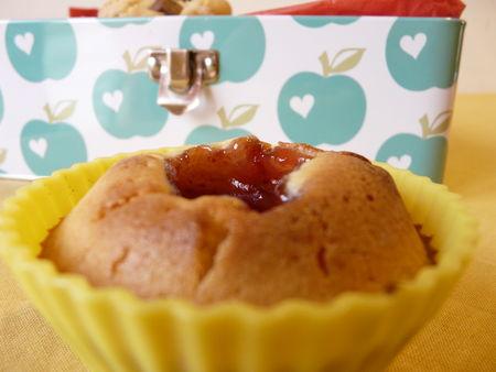 Muffins à la confiture de fraise P1030627
