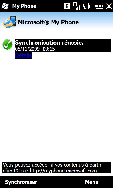 synchro reussie synchro reussie