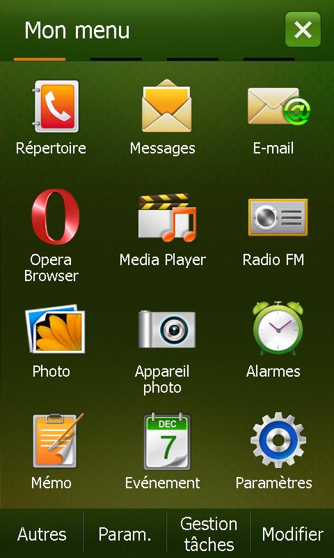menu samsung menu samsung