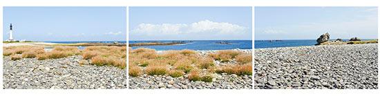 Galets près du phare de l'île de Sein Galets près du phare de l'île de Sein