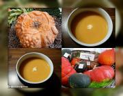 Cliquez pour agrandir : Velouté de butternut et de navets à la Vache qui rit Velouté de butternut et de navets à la Vache qui rit