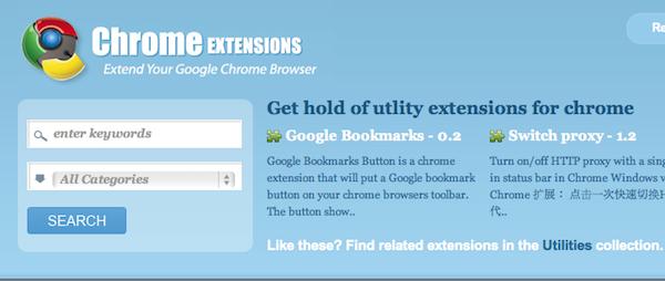 chrome modules Google Chrome, déjà plusieurs dizaines extensions disponibles