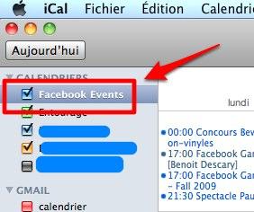 eventsync 1 EventSync synchronise vos événements Facebook sur iCal [Mac]