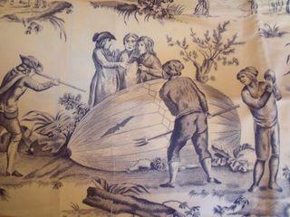 Toile de jouy Burger ballon de Gonesse 2