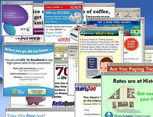 Seniors et achat en ligne : expérience, accompagement et ergonomie. Pop-up_ads