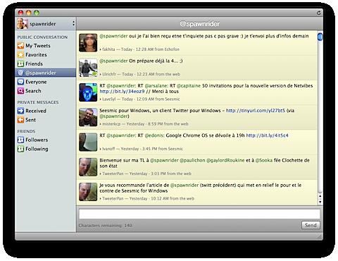 maclounge MacLounge, un client Twitter pour Mac OS X