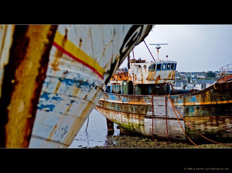 Camaret : musée de la mer ou cimetière de bateaux ? Port_de_camaret-2