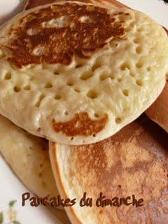 Pancakes pour petit déjeuner du dimanche