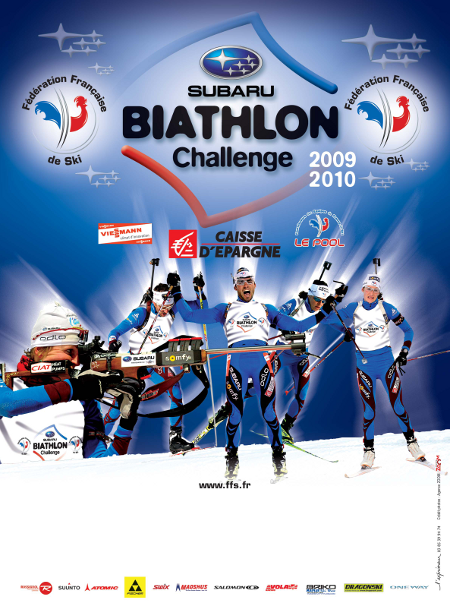 Affiche Officielle des Biathlon-Challenges 2009/2010