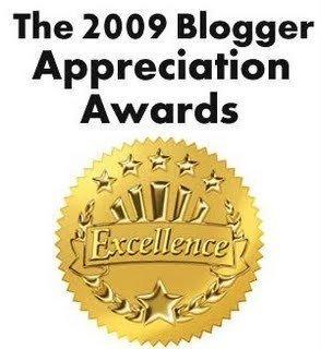 The 2009 blogger appréciation Awards