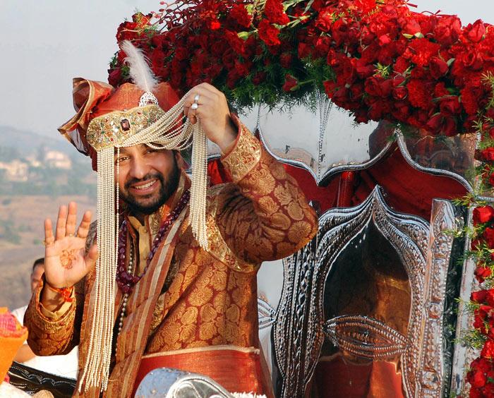 Shilpa's wedding: The baarat arrives
