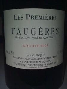 Les Premières 2007 du Domaine Jean Michel Alquier