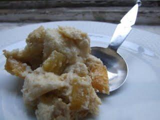 Le retour en enfance d'Eggs and Mouillettes : Flan de manioc au lait de coco et mangue