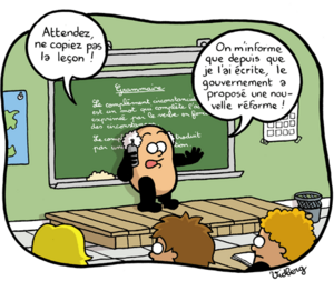 La Réforme de l'éducation nationale... L'histoire géographie chez les Terminal S !